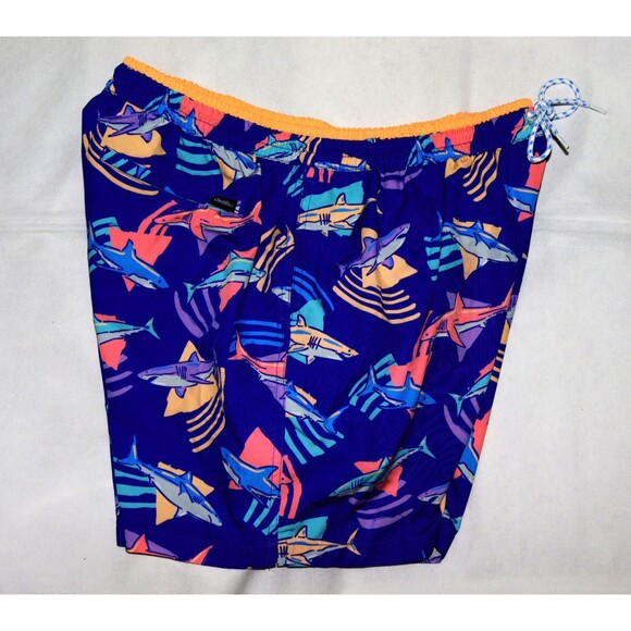 Chubbies Men's (The Daddy Sharks) Swim Trunks Size 2XL - 5.5" Inseam - Picture 4 of 10